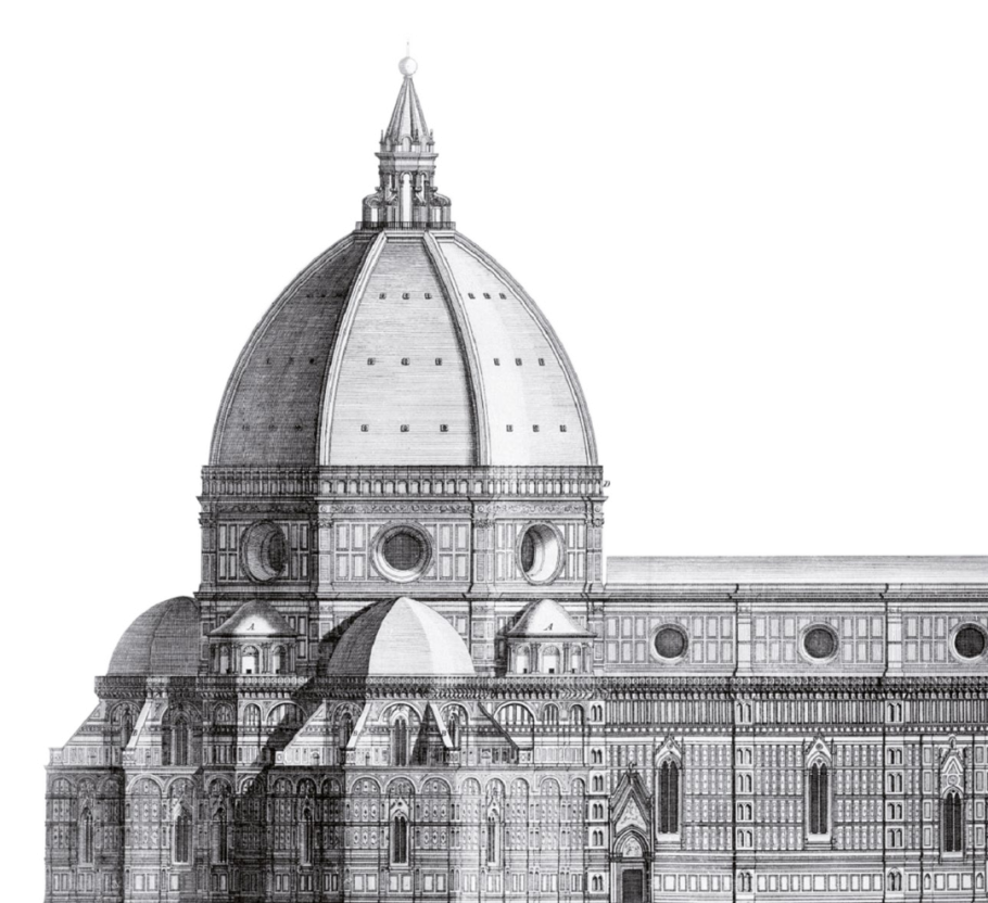 Купол Санта-Мария-дель-Фьоре фасад