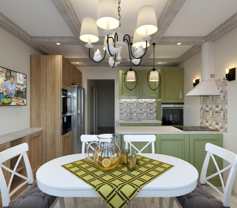 Планировка кухни п44т трешка