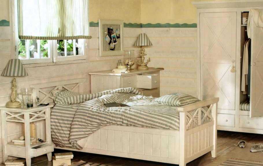 Мебель для спальни Кантри Прованс из массива