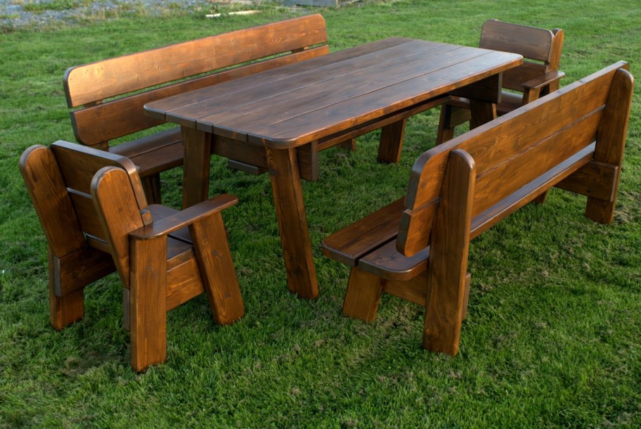 Садовая мебель из сосны