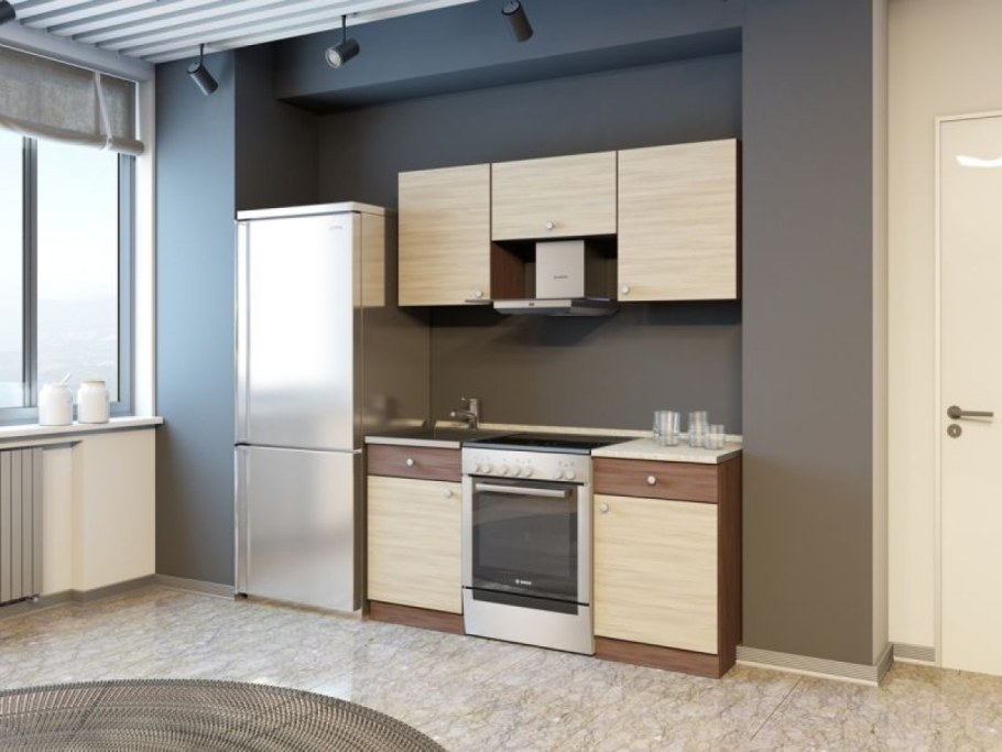 Кухня ясень шимо Эра