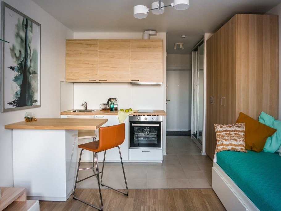 Кухни студии 25кв для квартиры 25 кв.м