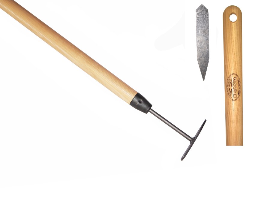 DEWIT V-образный инструмент для очистки тротуарной плитки