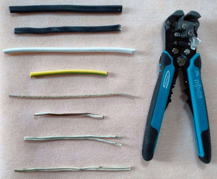 Клещи для зачистки проводов gross 17718 0.05-8 кв мм