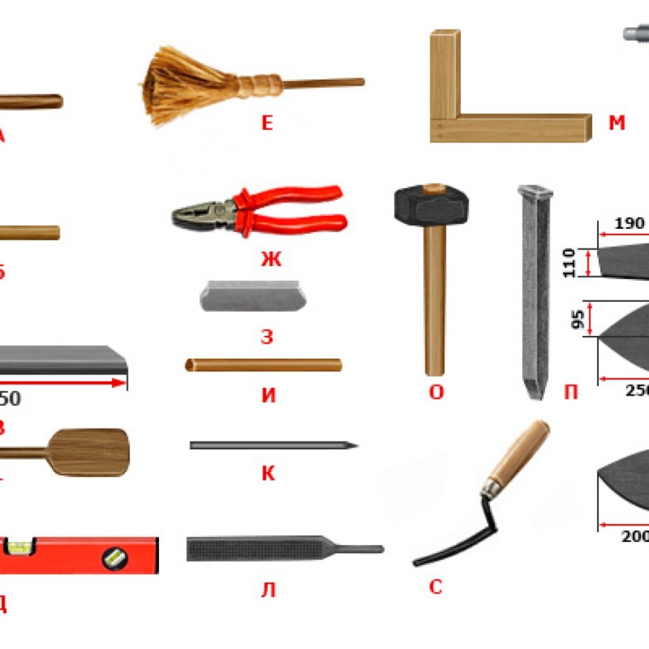 Инструмент для кирпичной кладки кирпичной кладки