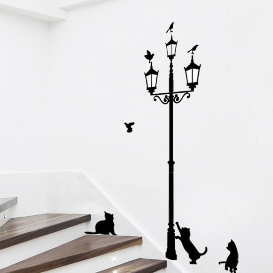 Интерьерная наклейка фонарь