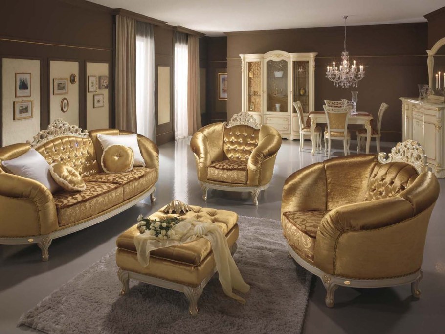 Спальня Regina Beige итальянская мебель фабрики mobil piu