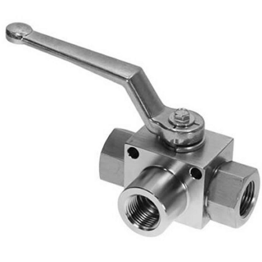 Кран шаровый трёхходовой 1"1/2"