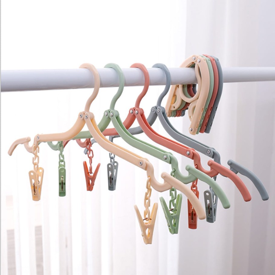 Вешалки на прищепках для одежды
