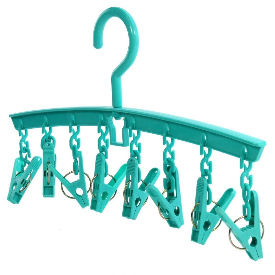 Вешалка с прищепками для шапок