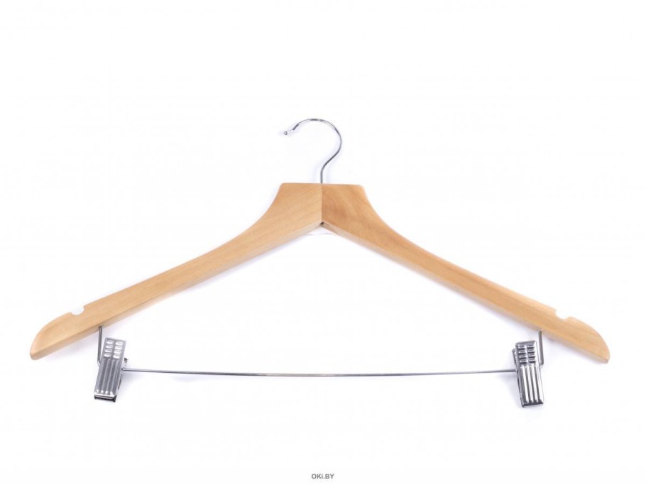 Плечики для одежды с прищепками