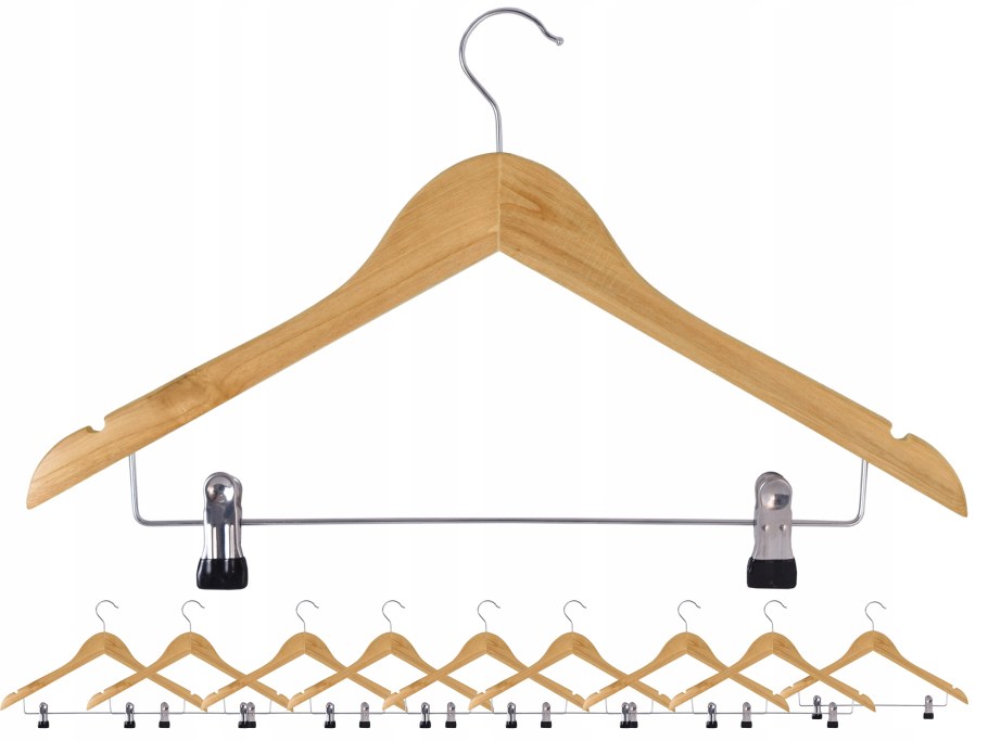 Вешалка Maxus деревянная для одежды