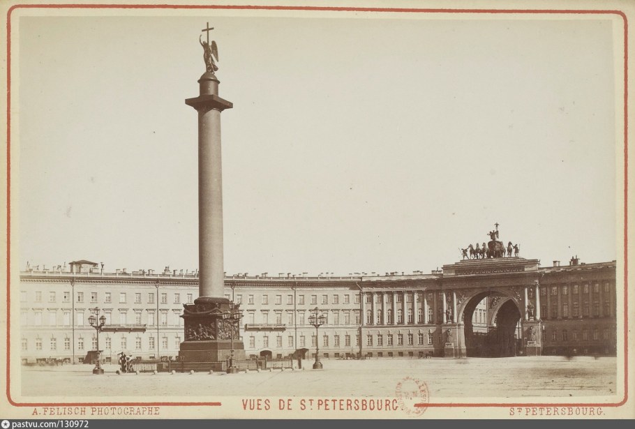 Александровская колонна Огюст Монферран