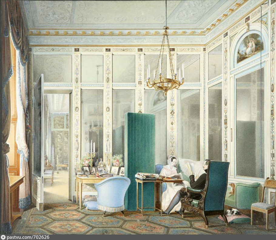 Спальня Екатерины 2 в Екатерининском Дворце