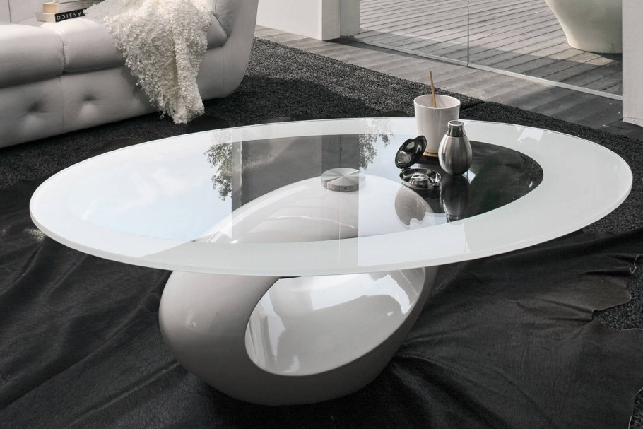 Стол журнальный Signal Etna (белый)