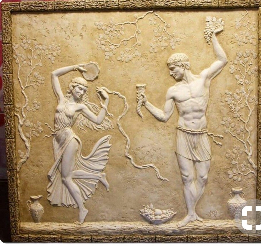 Барельефные скульптуры древней Греции