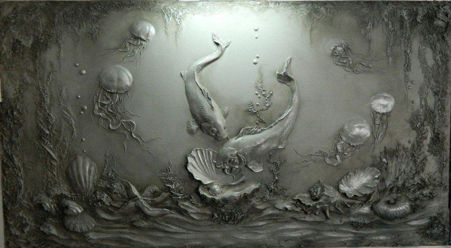 Александр Плющев барельеф