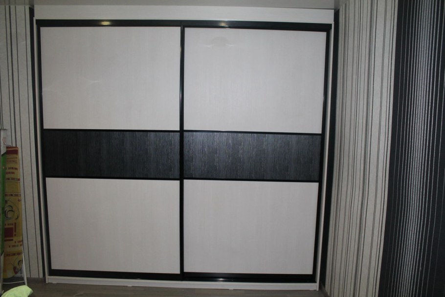 Шкаф купе двери ЛДСП профиль анодированный