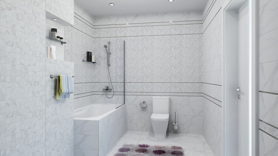 Плитка laparet Altair настенная белый