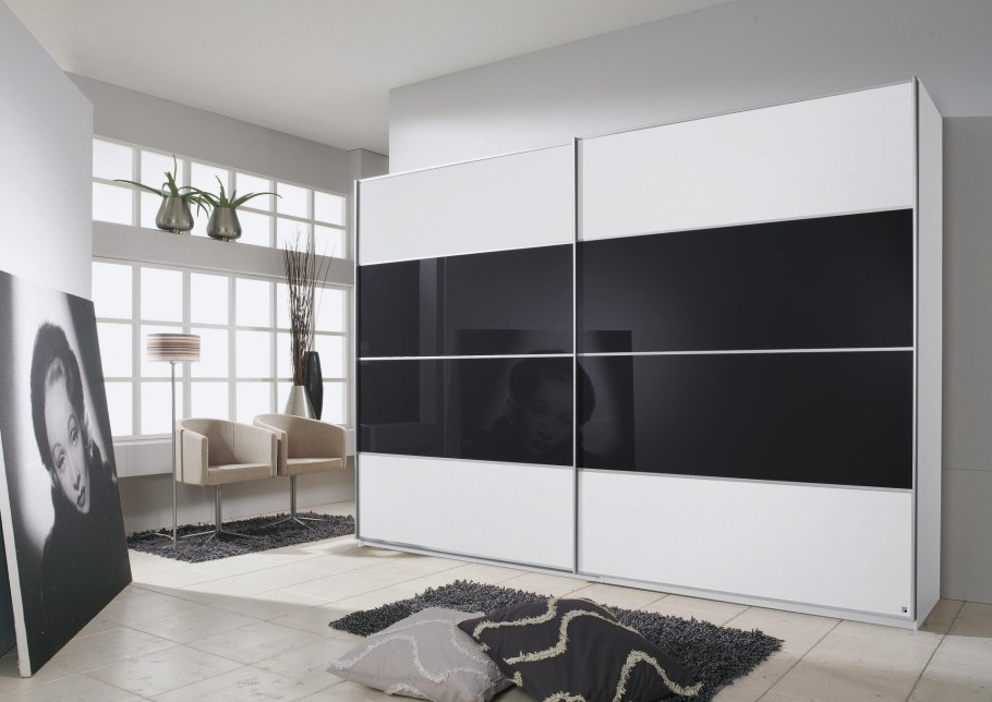 Шкаф аристо черный глянец