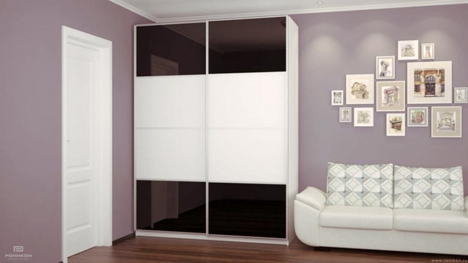 Шкаф купе лакобель 2 двери