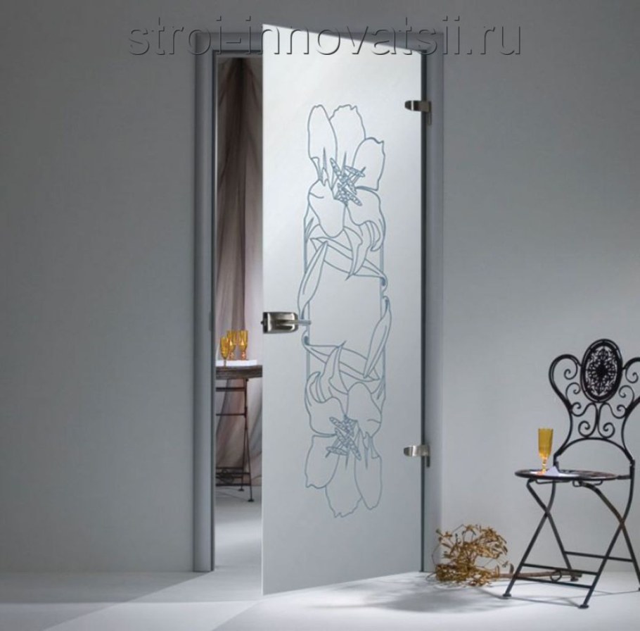 Двери с матовым стеклом