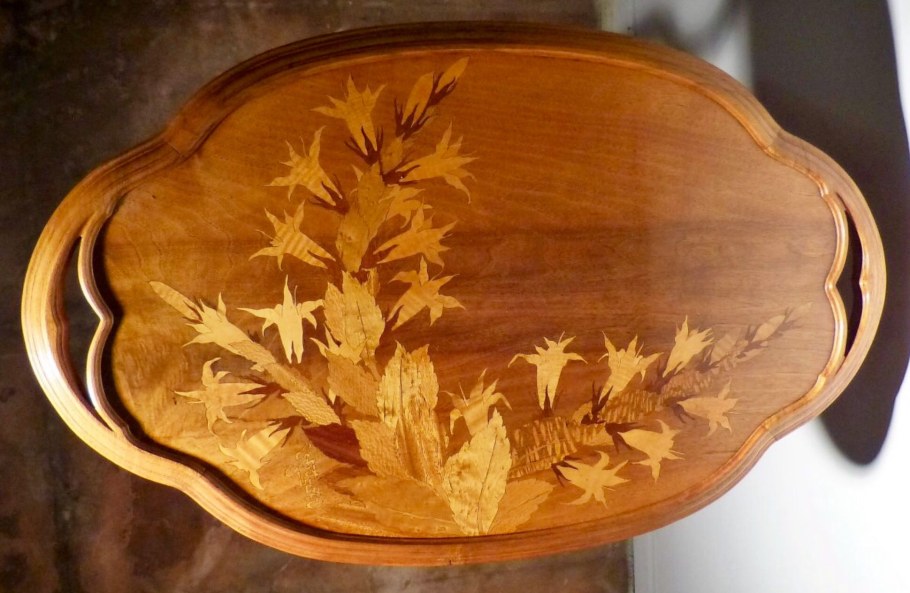 Маркетри листья