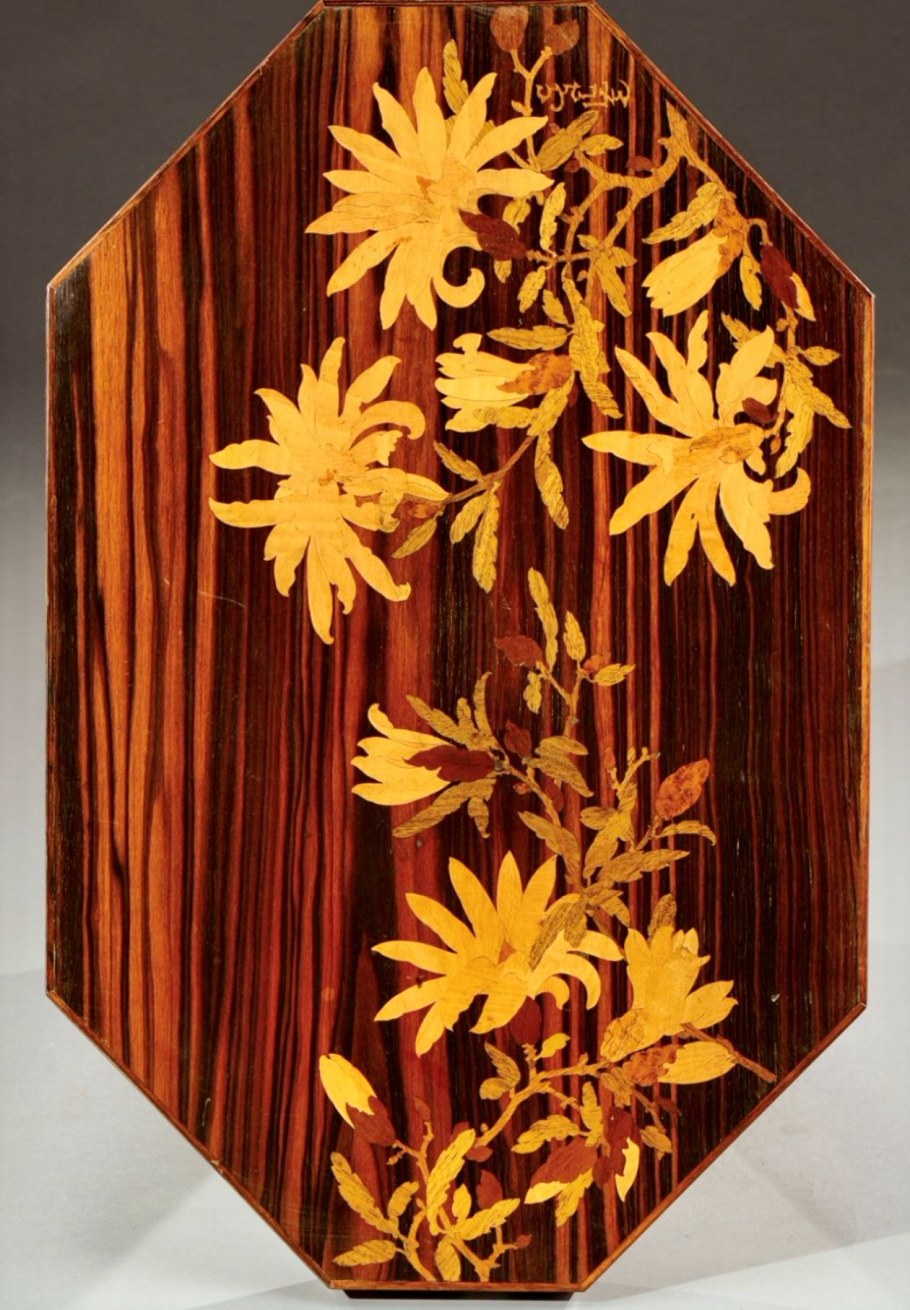 Инкрустация листья