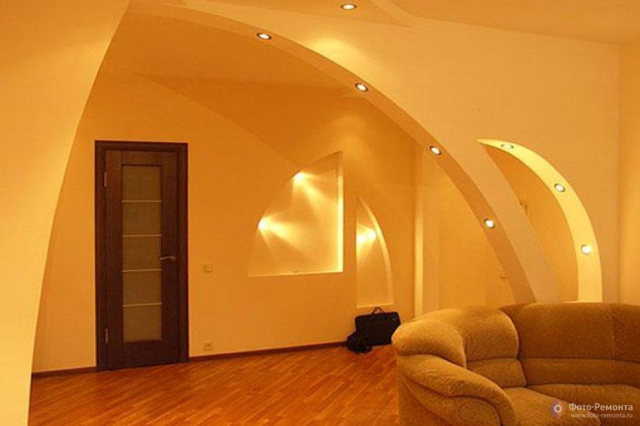 Арки из гипсокартона