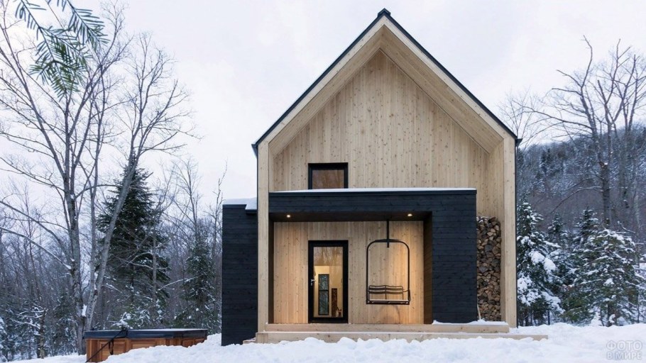 Дом в стиле барнхаус Скандинавия