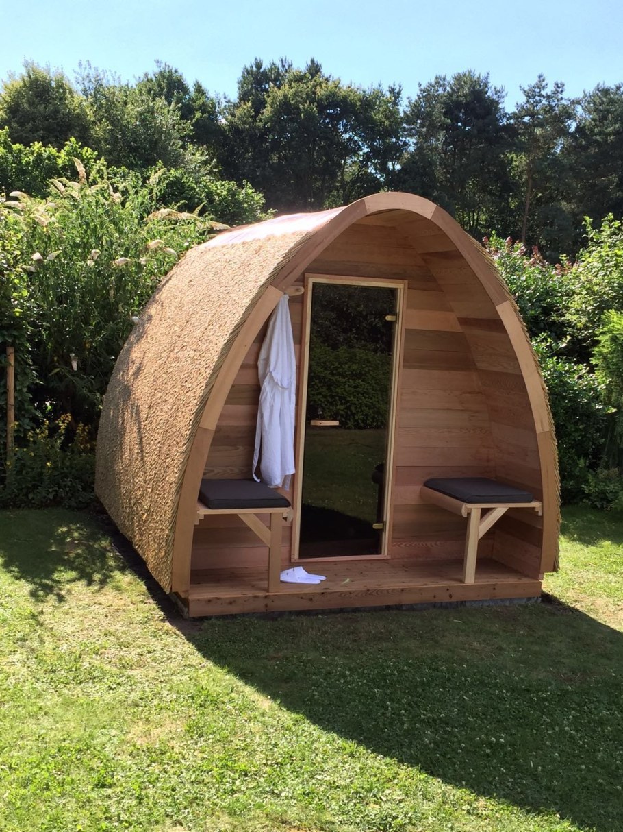 Дачный домик бочка