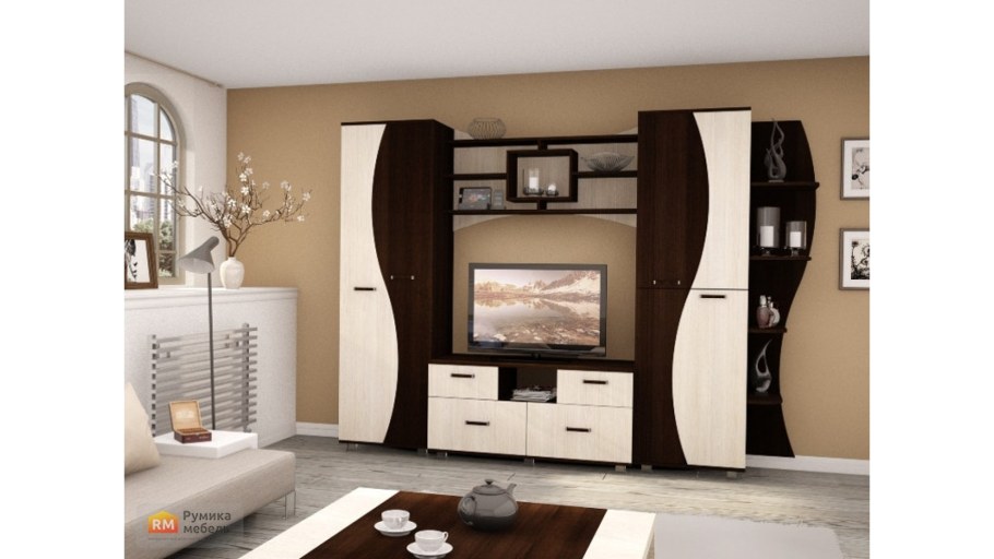 Гостиная Тандем ясень шимо