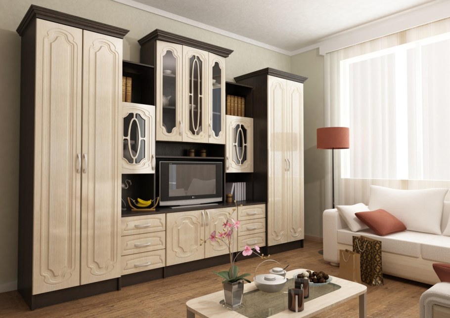 Гостиная Альберт 5 Сурская мебель