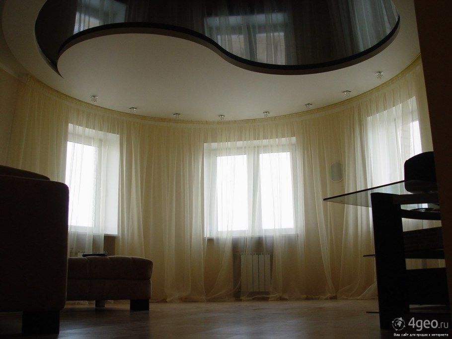 Натяжной потолок в стиле Инь Янь