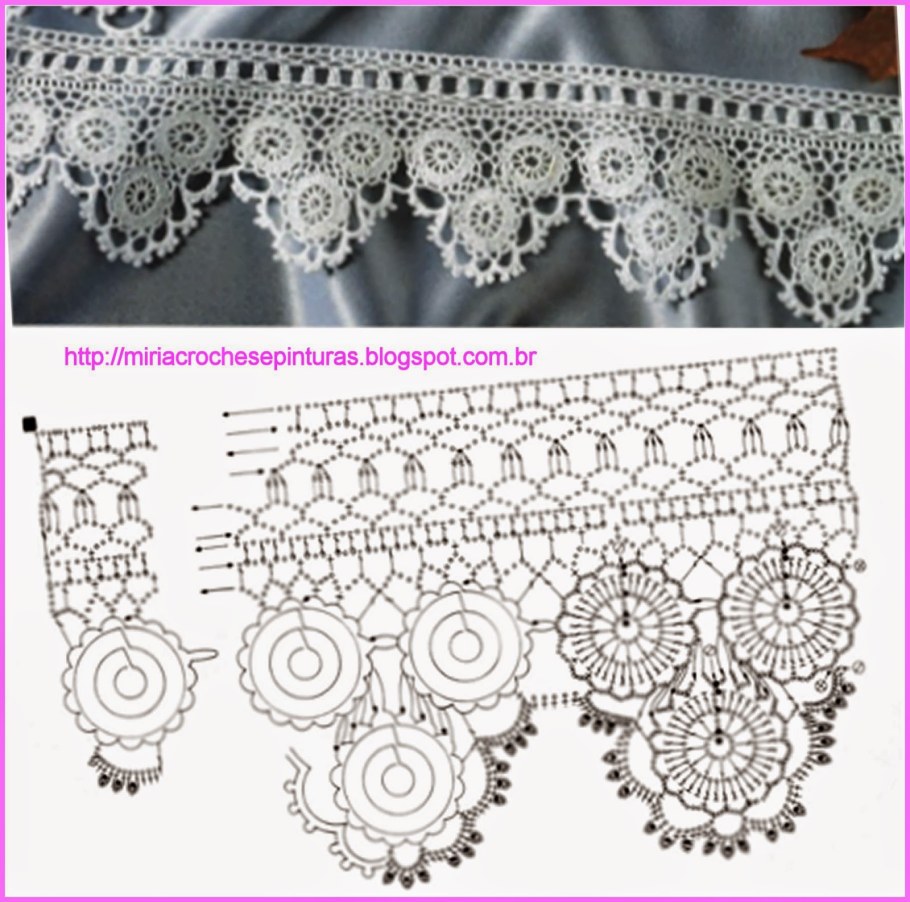 Винтажные кружева крючком