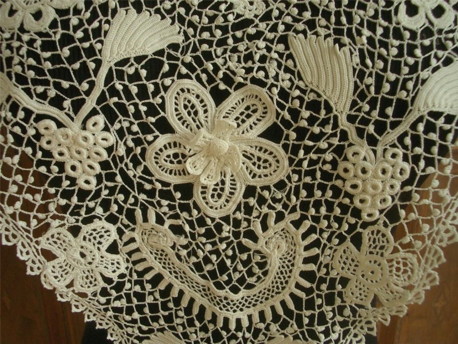 Ирландское кружево Кроше
