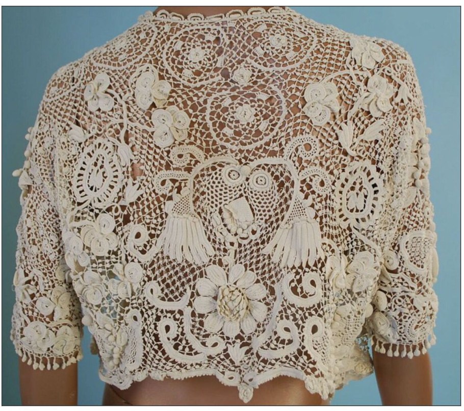 Ирландское кружево Кроше