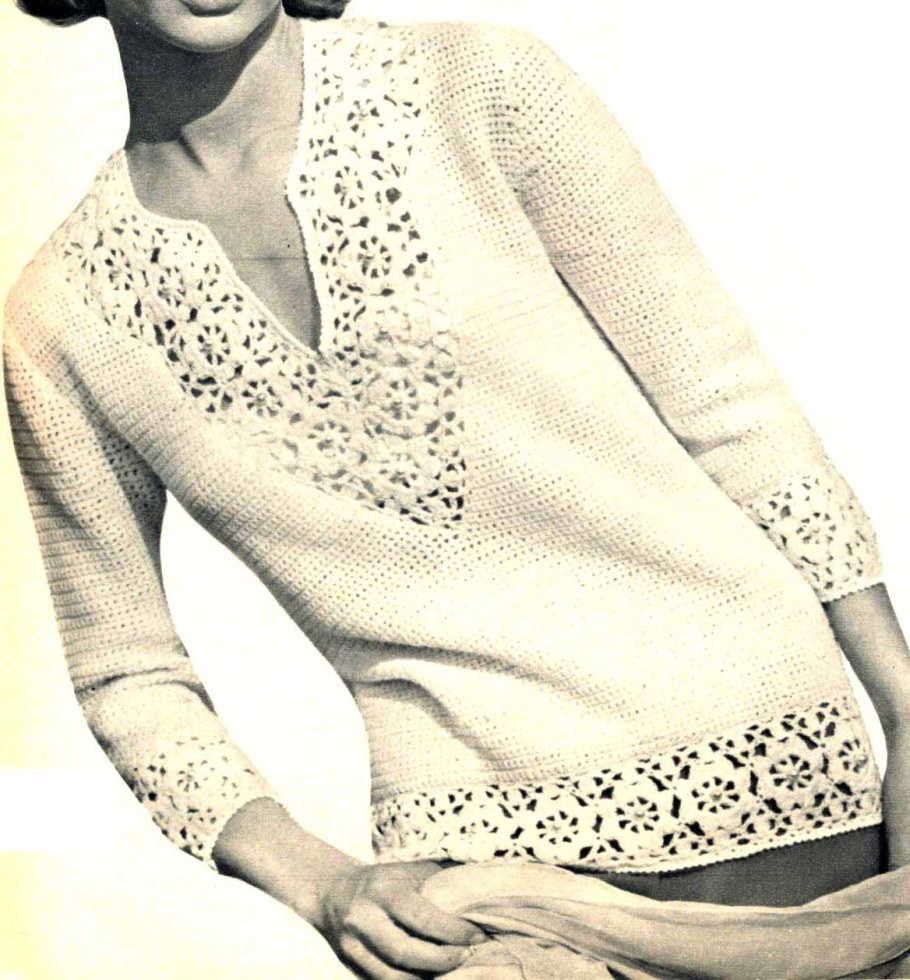 Ажурные вставки в одежде