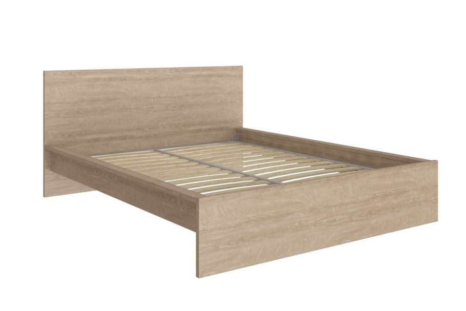 Монако 307 кровать Люкс со стационарным основанием дерево (1600)