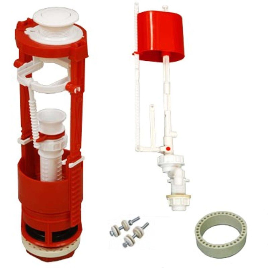 Арматура для унитаза РБМ АС-17.1 (кноп. Нижн.)