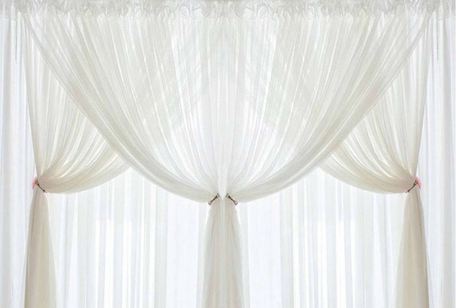 Вуаль белая для штор