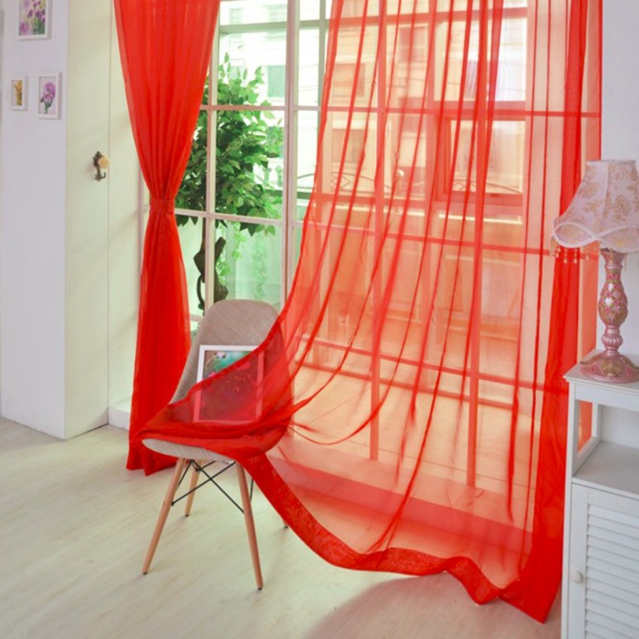 Занавески из органзы