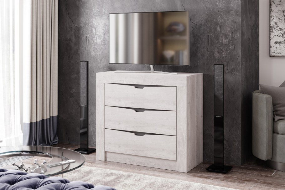 Леонардо комод км-13 бетон