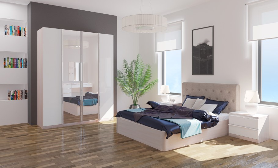 Спальный гарнитур Мишель лазурит