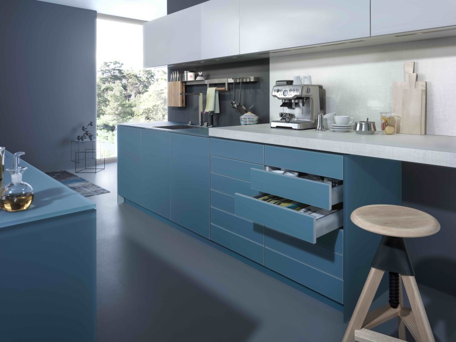 Кухни leicht фасады без ручек