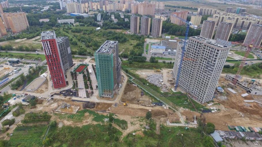 ЖК новая звезда план застройки