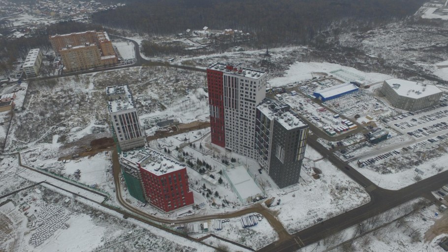 Ход строительства новая звезда