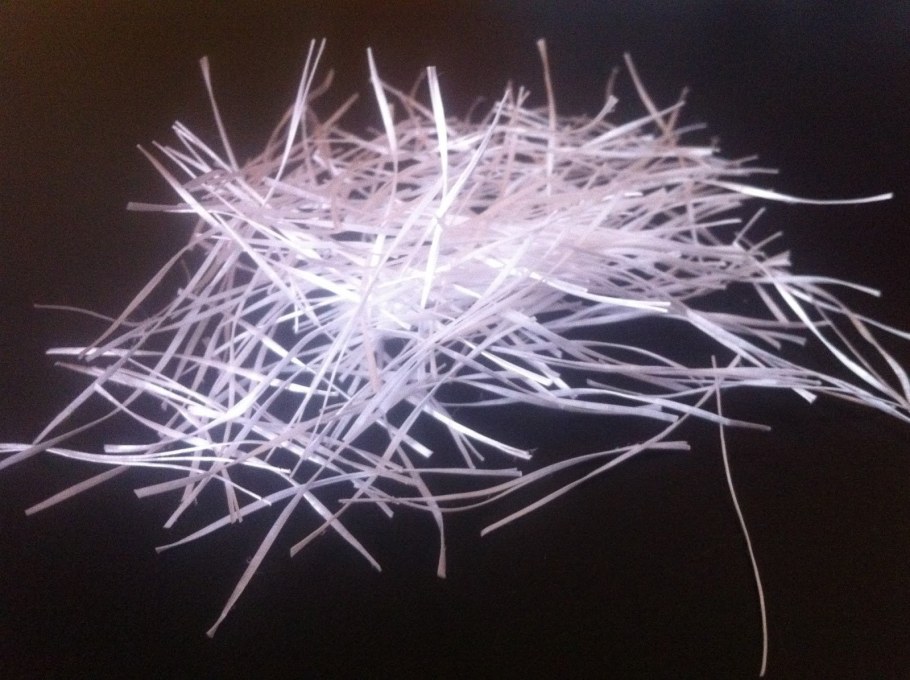 Фибробетон фибра полимерная (полипропиленовая)