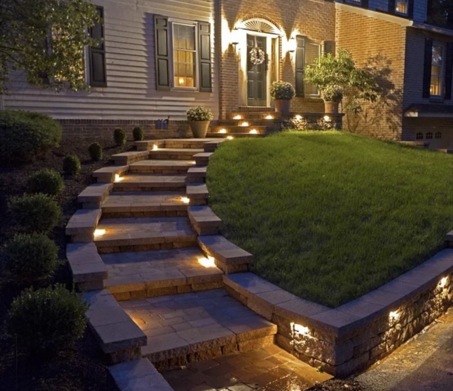 Декоративное освещение участка