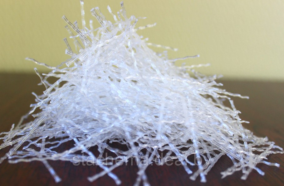 Полипропиленовая армирующая фибра alfabet